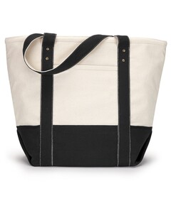 Seaside Zippered Cotton Tote Gemline 1211