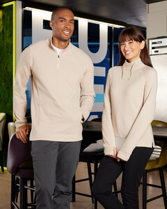 Women's Rhythm Waffle Pullover Cotton/Polyester Blend North End NE200W Cotton/Polyester Blend