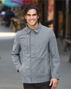 Men's Edge Soft Shell Jacket with Fold-Down Collar 2XL North End NE705 2XL
