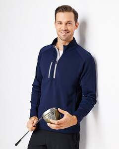 Men's Quarter-Zip Pullover M Zero Restriction L330 M