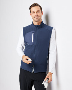 Men's Full-Zip Vest M Zero Restriction W1009 M