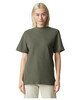 American Apparel 1PQ Unisex Mockneck Pique T-Shirt