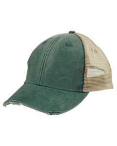 Adams OL102 Green-Ollie Distressed Cap Green
