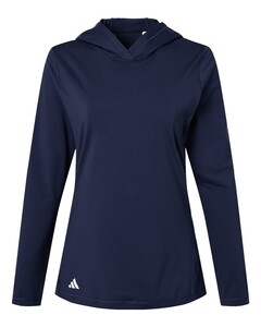 Adidas A1003 Navy-Women's Performance Hooded Pullover Navy