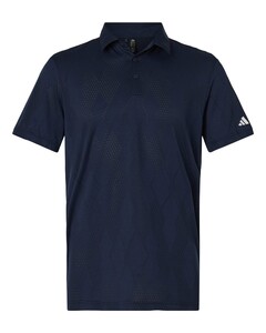 Adidas A2008 Navy-Men's Ultimate365 Textured Polo Navy