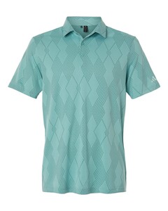 Adidas A2008 Green-Men's Ultimate365 Textured Polo Green