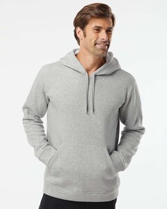 Fleece Hooded Sweatshirt Gray Adidas A432 Gray