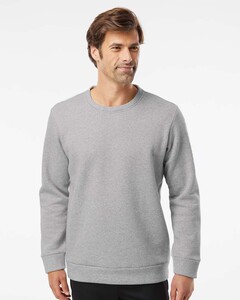 Fleece Crewneck Sweatshirt Gray Adidas A434 Gray