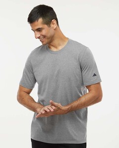 Adidas A556 Gray-Blended T-Shirt Gray