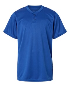 Alleson Athletic 2930 Blue-Youth B-Core Placket Jersey Blue