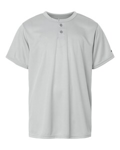 Alleson Athletic 2930 Gray-Youth B-Core Placket Jersey Gray