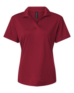 AllPro 41800L Red-Pro-Lock Women's Performance Polo Red