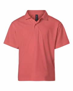 AllPro 41800Y Pink-Pro-Lock Youth Performance Polo Pink