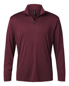 Pro-Lock Performance Quarter-Zip Pullover Maroon AllPro 41870 Maroon