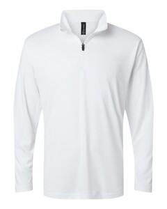 Pro-Lock Performance Quarter-Zip Pullover White AllPro 41870 White
