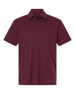 AllPro 41SP0 Maroon-Pro-Flex Sorona&reg; Stretch Polo Shirt Maroon