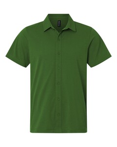 AllPro 41SPSS Green-Men's Pro-Flex Sorona&reg; Button Down Short Sleeve Shirt Green
