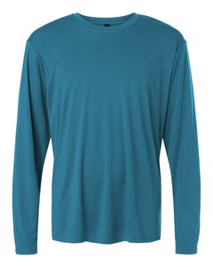 AllPro 48400 Blue-Green-Pro-Lock Performance Long Sleeve T-Shirt Blue-Green