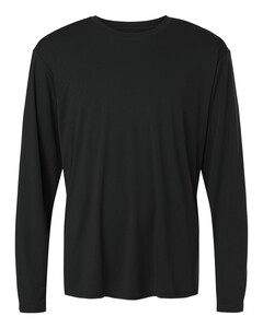 AllPro 48400T Black-Unisex Tall Pro-Lock Performance Long Sleeve T-Shirt Black