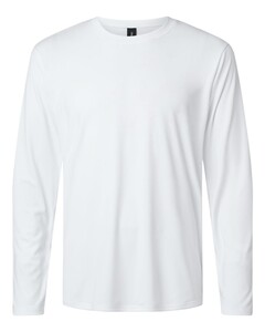 AllPro 48400T White-Unisex Tall Pro-Lock Performance Long Sleeve T-Shirt White