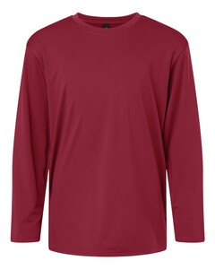 AllPro 48400Y Red-Pro-Lock Youth Performance Long Sleeve T-Shirt Red