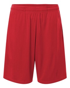 AllPro 48SH0 Red-Men's Pro-Lock Performance 7" Shorts with Pockets Red