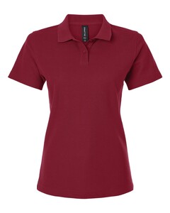 AllPro 62800L Red-Women's Pique Polo Shirt Red