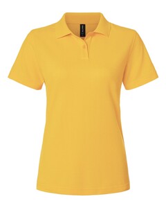 AllPro 62800L Yellow-Women's Pique Polo Shirt Yellow