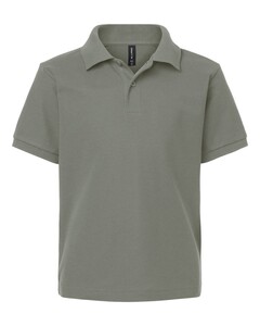 Youth Pique Polo Shirt Gray AllPro 62800Y Gray