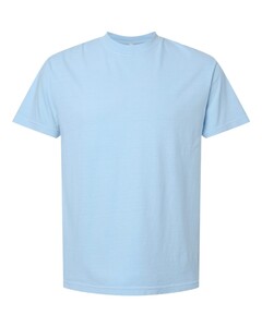 American Apparel 1301GD Blue-Garment Dyed Unisex Heavyweight Cotton T-Shirt Blue