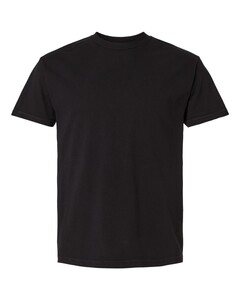 Garment Dyed Unisex Heavyweight Cotton T-Shirt Black American Apparel 1301GD Black