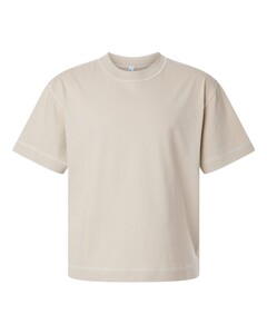 American Apparel 13ML0 Natural-Unisex Heavyweight Cotton Mid-Length Tee Natural