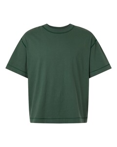 American Apparel 13ML0 Green-Unisex Heavyweight Cotton Mid-Length Tee Green