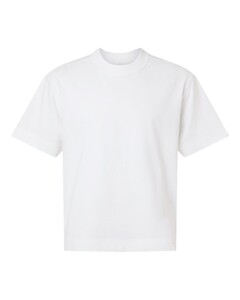 American Apparel 13ML0 White-Unisex Heavyweight Cotton Mid-Length Tee White