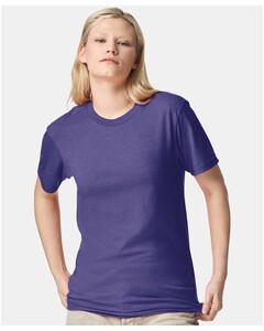 American Apparel 2001CVC Purple-Unisex CVC T-shirt Purple