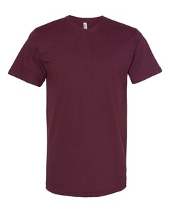 Fine Jersey 100%Cotton T-Shirt Maroon American Apparel 2001W Maroon