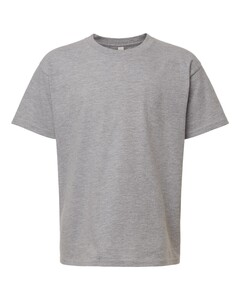 American Apparel 2001Y Gray-Youth Fine Jersey T-Shirt Gray