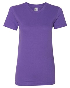 Women’s Fine Jersey T-Shirt Purple American Apparel 2102W Purple