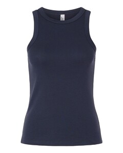 American Apparel BR2101 Navy-Women's Baby Rib Tank Navy