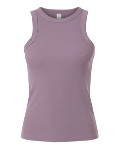 American Apparel BR2101 Purple-Women's Baby Rib Tank Purple