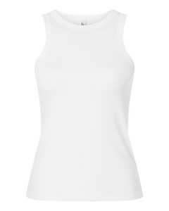 American Apparel BR2101 White-Women's Baby Rib Tank White