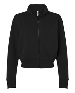 American Apparel FTJ00 Black-Women's French Terry Full-Zip Jacket Black