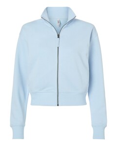 American Apparel FTJ00 Blue-Women's French Terry Full-Zip Jacket Blue