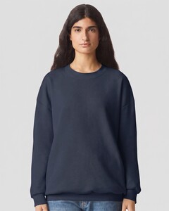 American Apparel RF496 Navy-ReFlex Fleece Crewneck Sweatshirt Navy