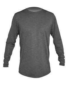 Anetik MLPRL8 Gray-Low Pro Tech Long Sleeve T-Shirt Gray