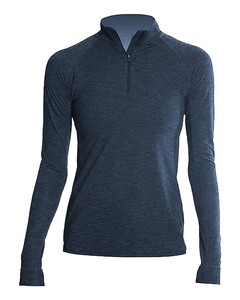 Women's Flight Tech Quarter-Zip Blue Anetik WSFLTL0 Blue