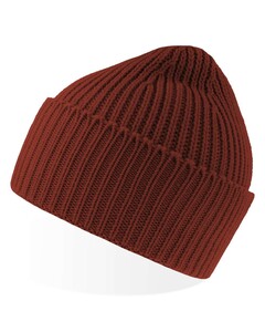 Atlantis Headwear OAK Red-Sustainable Chunky Rib Knit Red