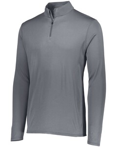 Attain 100% Polyester Quarter-Zip Pullover Gray Augusta Sportswear 2785 Gray