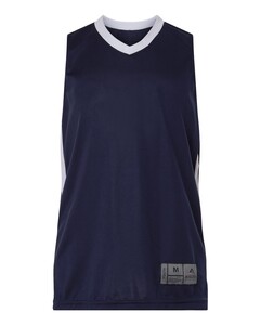 Augusta Sportswear 6887 Navy-Youth Match-Up Basketball Jersey Navy