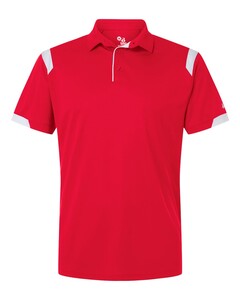 Badger 3350 Red-Men's On the Rise Polo Red